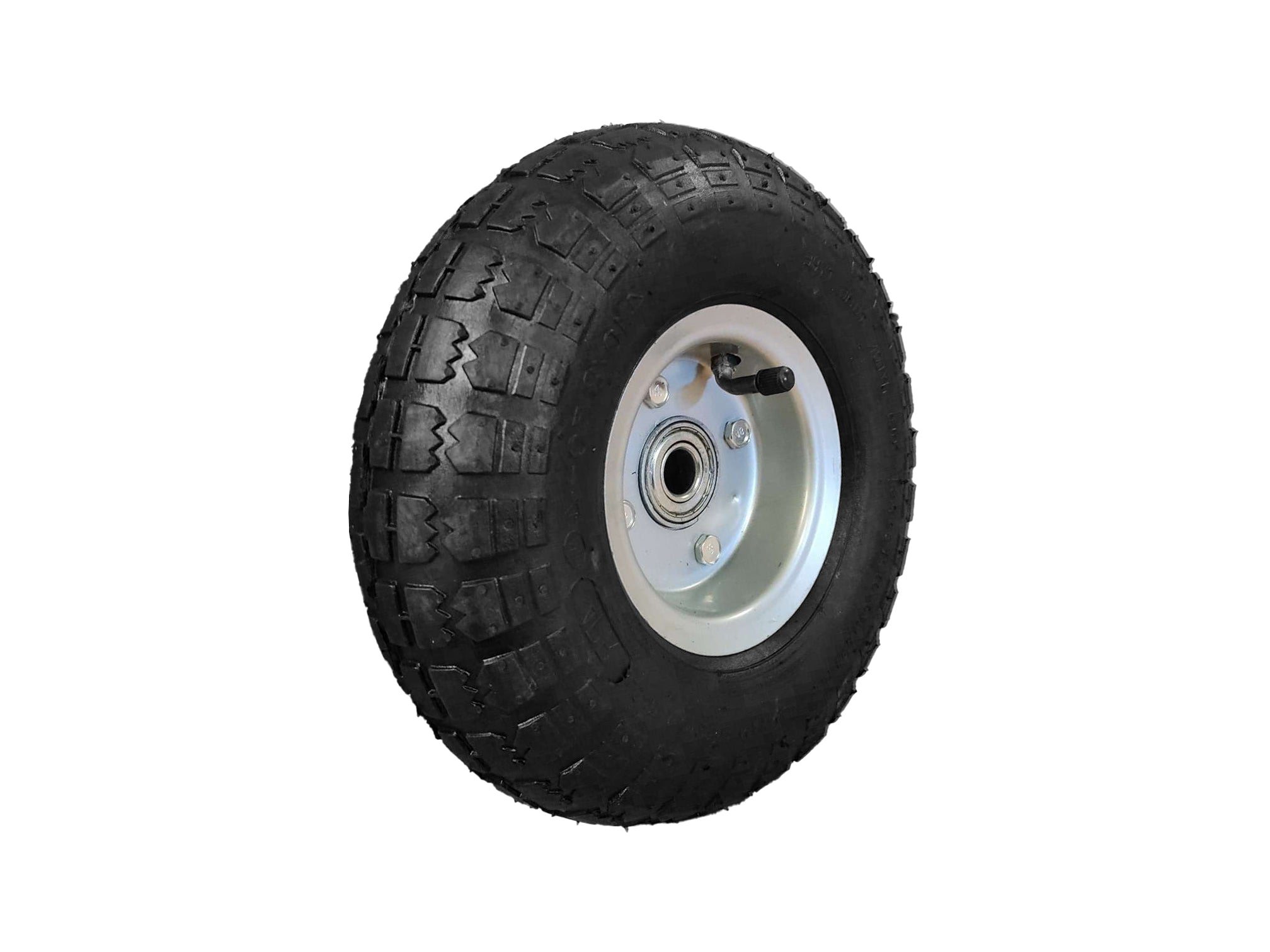 Ruote pneumatiche per carrelli PR1804-17D - Rotelle Ricambi 4.10/3.50-4 (260x85) disassate foro Ø17 con battistrada D - CARRELLO A MANO Ruote pneumatiche per carrelli PR1804-17D - Rotelle Ricambi 4.10/3.50-4 (260x85) disassate foro Ø17 con battistrada D - CARRELLO A MANO